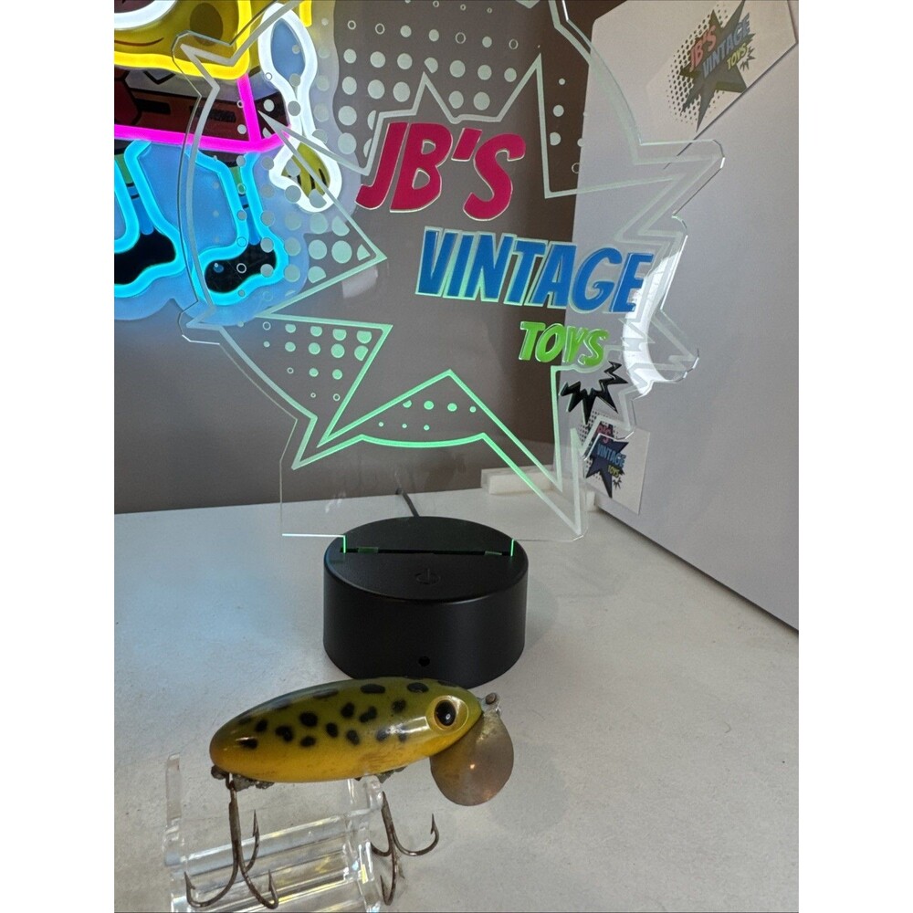 Vintage Fred Arbogast Jitterbug Fishing Lure